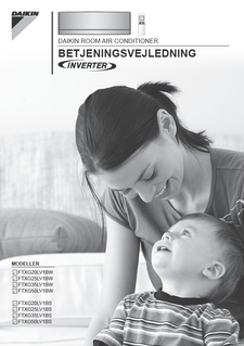 FTXG20-50LW,FTXG20-50LS_3PDA357704-1D_Operation manual_Danish download